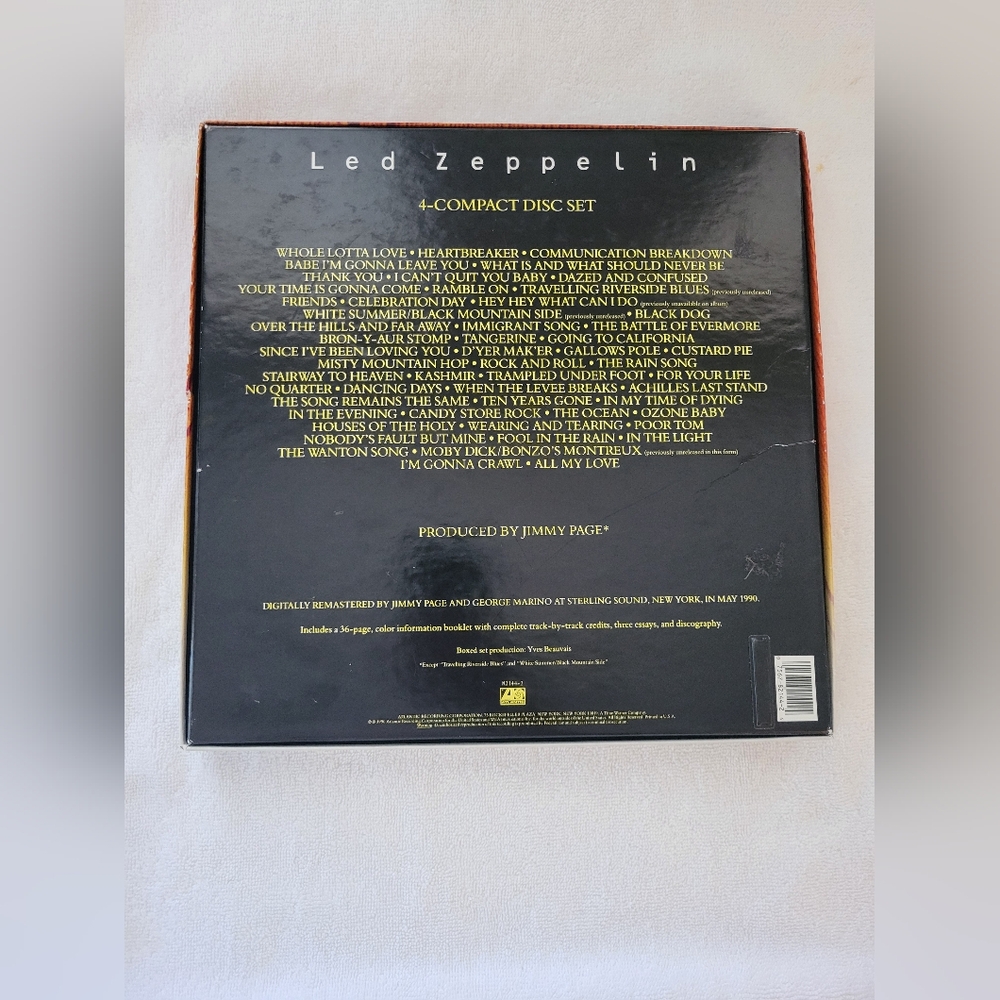 Led Zepplin 4 Cd Box Set With Booklet. - Picture 4 of 4